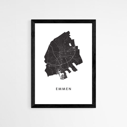 Emmen - Stadskaart