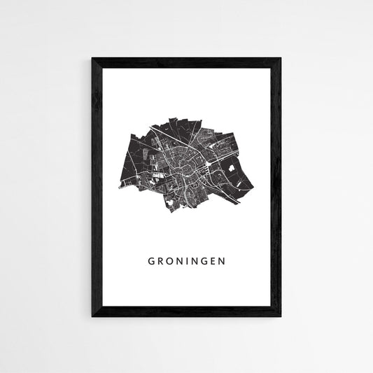 Groningen - Stadskaart