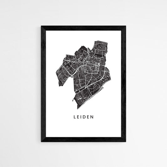 Leiden - Stadskaart