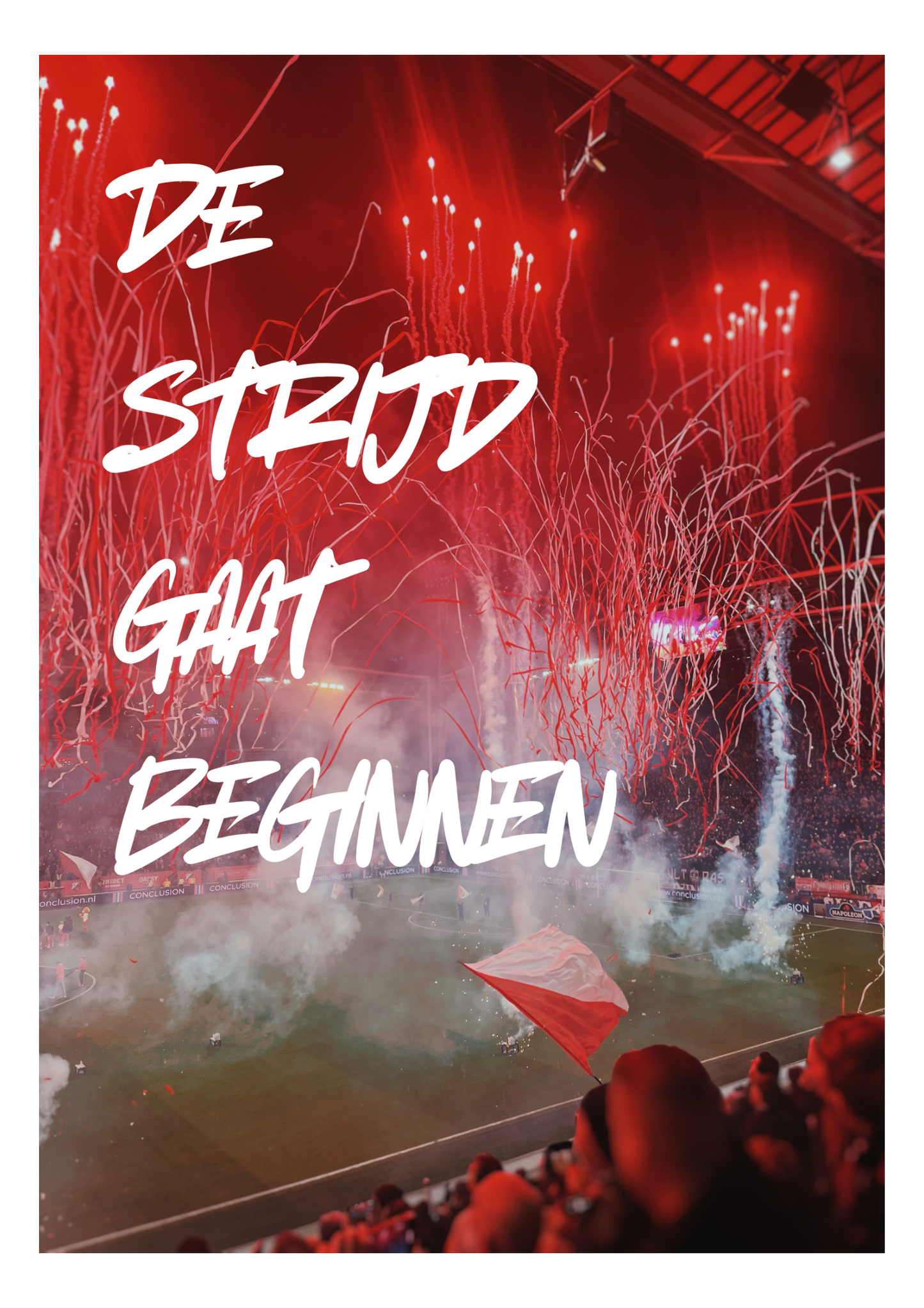 DE STRIJD GAAT BEGINNEN